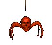 A skull with eight legs now what could this be?