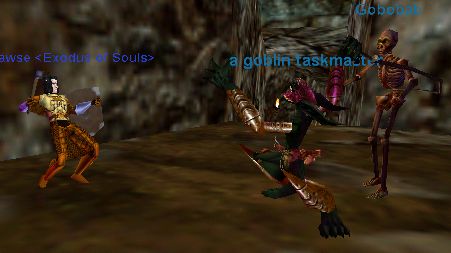 Sasad and Vipar's pet battle a taskmaster