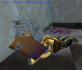 Coner catches up on some reading while we wait for the spawn