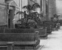 drawing of the old waiting room