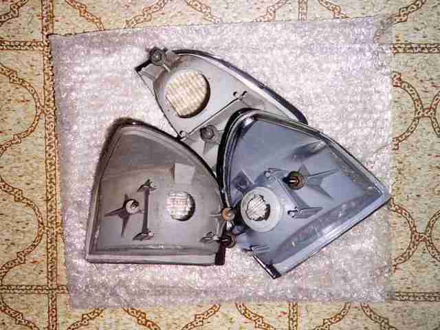 photo of old turn signal and
 marker lights