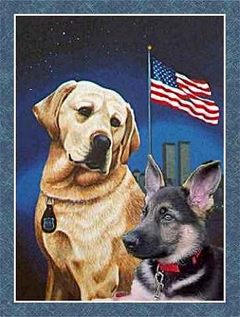 PAPD K-9 Sirius & Puppy Sirius