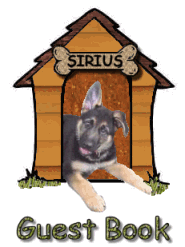Puppy Sirius' Guest Book