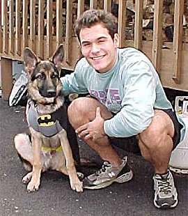 Sirius (Batdog) and Mike