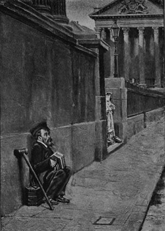 'The Concertina Player' by Eyre Crowe A.R.A. (1902)