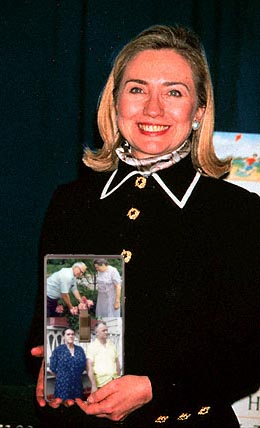 Hillary Clinton Shows Off Her New Jake & Bessie Lightswitch Cover
