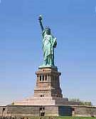 Approaching the Statue of Liberty!