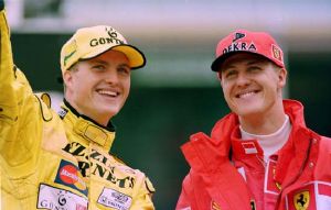 [IMAGE : Michael and Ralf Schumacher]