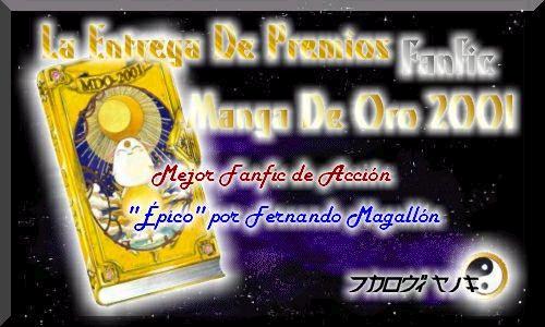 La Entrega de Premios Fanfic *Manga de Oro 2001*