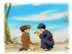 He asks for money for helping them out