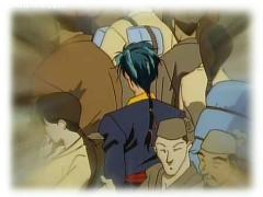 Miaka spots the young man