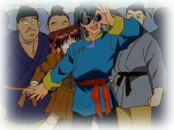 Tama acting as Miaka's agent.