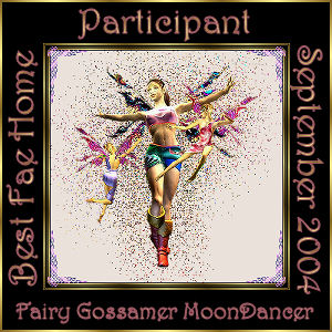 Fairy Home Contest Participation Award