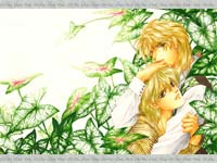 David and Marlo from Fullmoon, another shounen-ai series by Sanami Matoh
