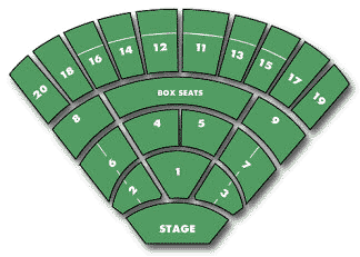 Tanglewood Shed Seating Chart