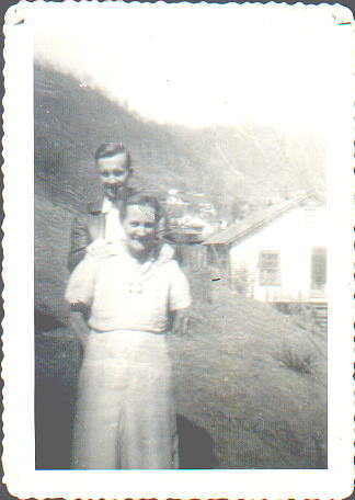 Carrie Higgins Christian and her son, Robert Christian