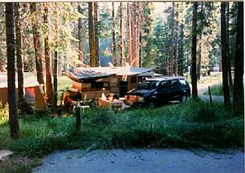 Our campsite
