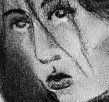 woman, charcoal