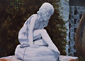 Girl by pool - detail
