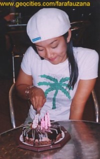 Happy Birthday Fara Fauzana