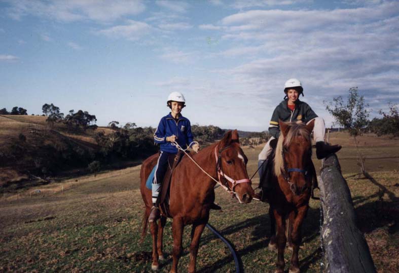 Horseriding at Miranda Park