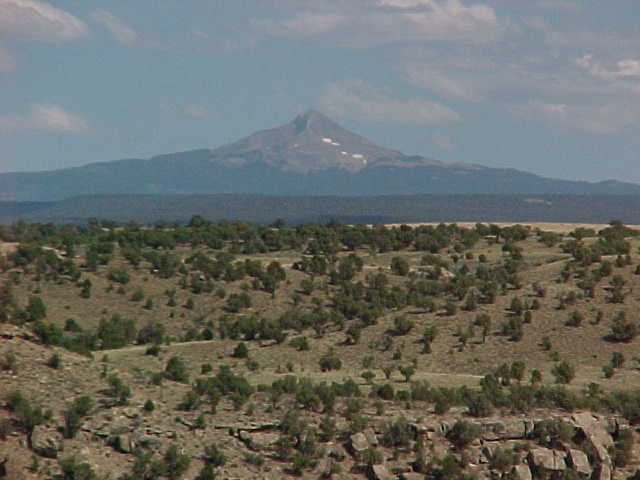 This si the "Lone Cone"  which is to the north of my house