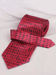 Oriental Hand-Written Silk Tie