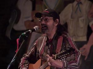 Heinz Klein performs with his new 12 string guitar