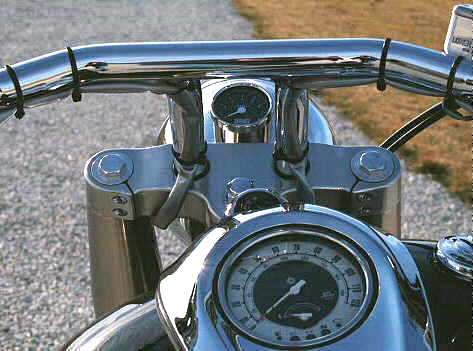 Clean tach install...