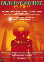 Mad Africa Sound, Montlouis-sur-Loire, France