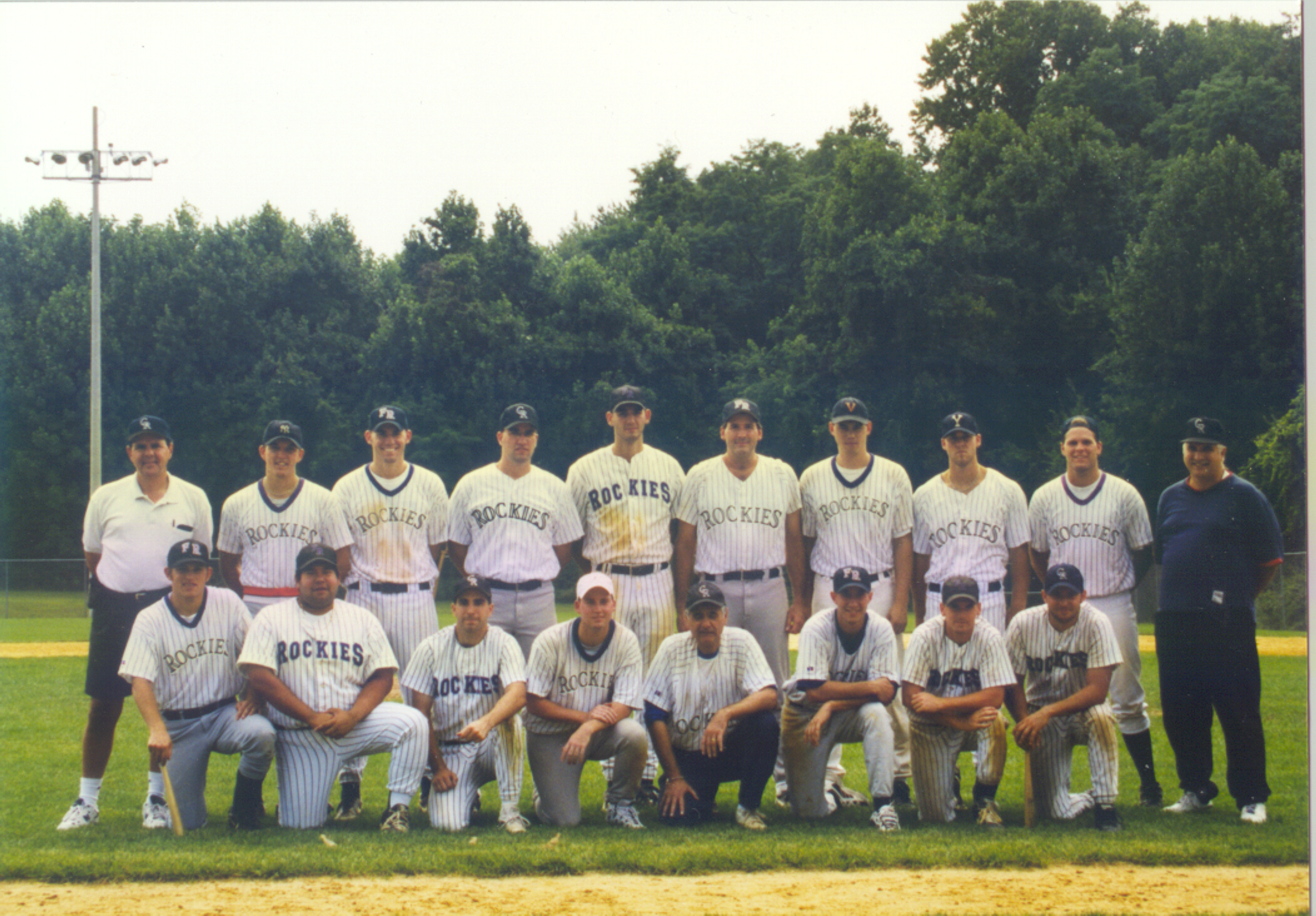 Fairfax Rockies Team Photo