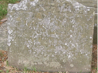 Small Hooper memorial in front of the group