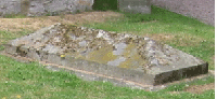 Flat tomb at Bulley