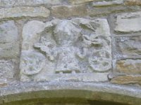 The St Andrew stone carving
