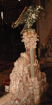 Angel at the base of the Lectern