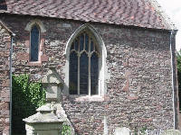 The South Wall outside the Chancel