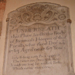Jeremiah Hooper died 1763