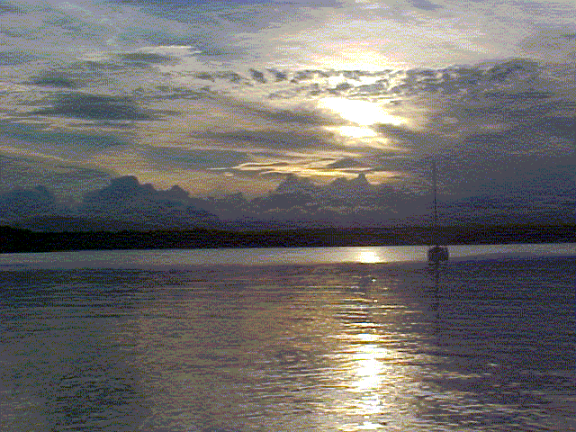 Sunset over Jervis Bay