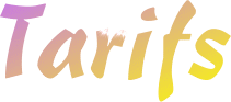 tarifs