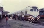 Coche motor 2779 recien llegado a estacion Andant - 10/9/1977.Carlos Perez Darnaud 
