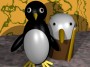Eagle and Penguin