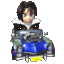 Squall and a car