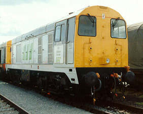 Photo 2. BRT livery on Class 20075 at Crewe.