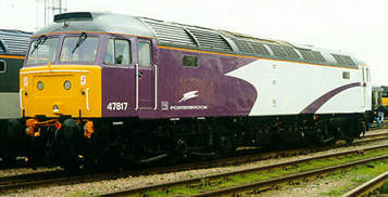 Photo 7. POR livery on Class 47817.