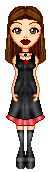 Love her dress.