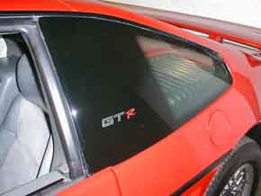 GT-R Logo Window