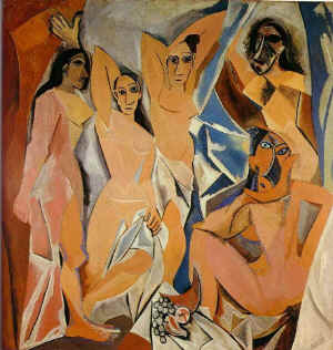 Les Demoiselles d Avignon, 1907