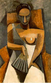 Woman with a Fan