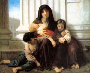 Indigent Family, 1865
