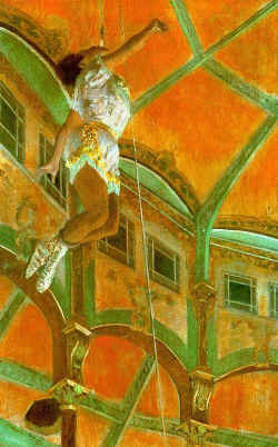 La La at the Cirque Fernando, 1879